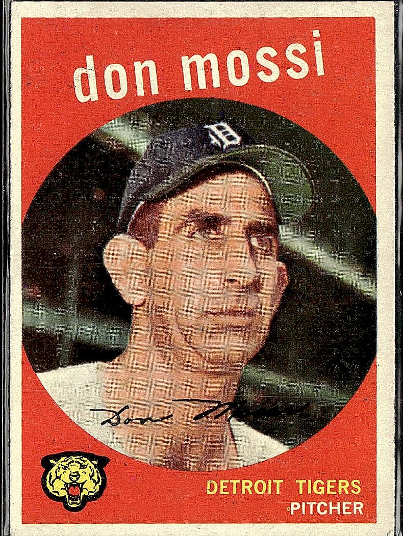 1959 Topps #302 Don Mossi