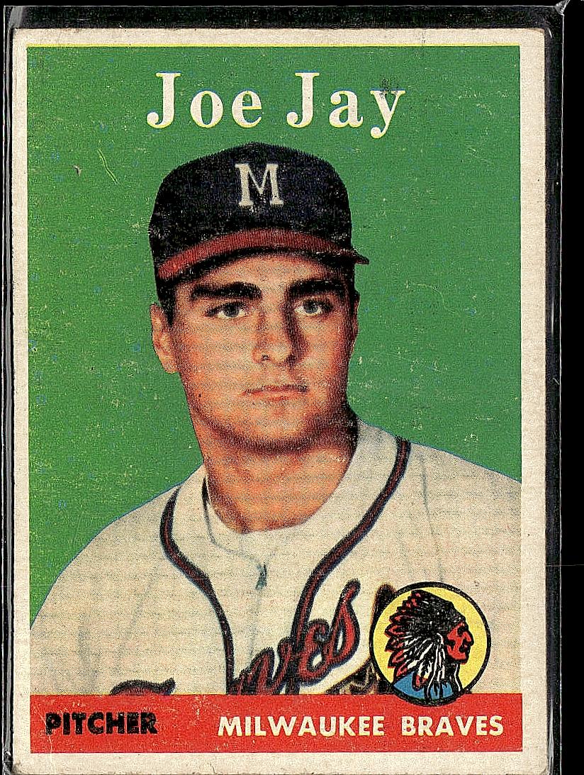 1958 Topps #472 Joe Jay
