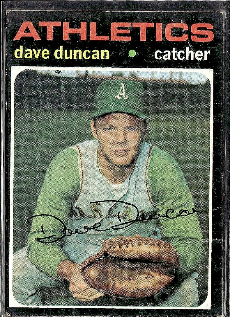 1971 Topps #178 Dave Duncan
