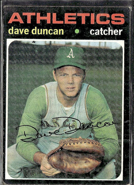 1971 Topps #178 Dave Duncan