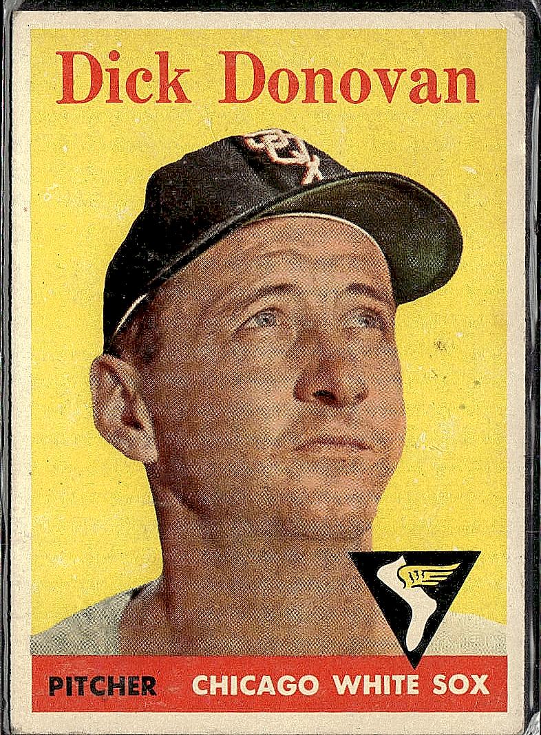 1958 Topps #290 Dick Donovan
