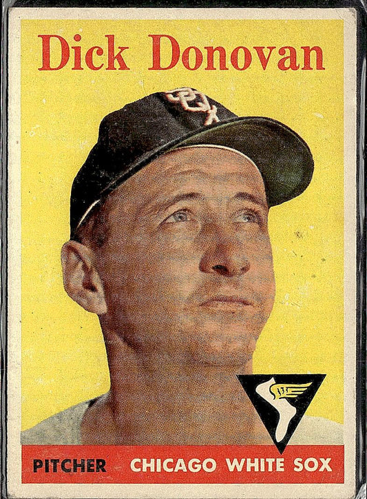 1958 Topps #290 Dick Donovan