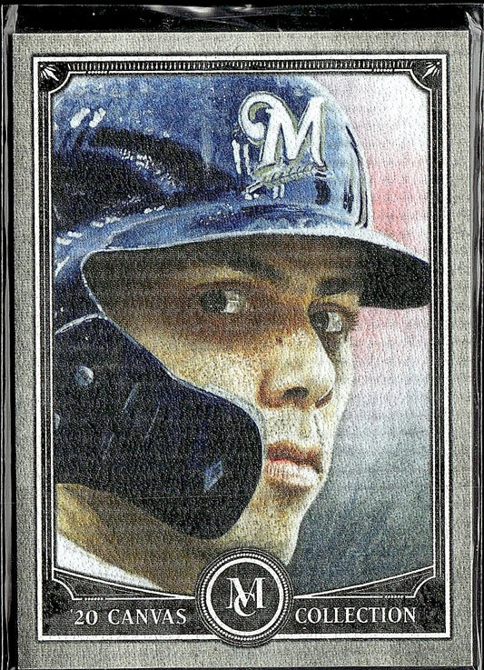 2020 Topps Museum Collection #CCR-12 Christian Yelich Canvas Collection Reprints