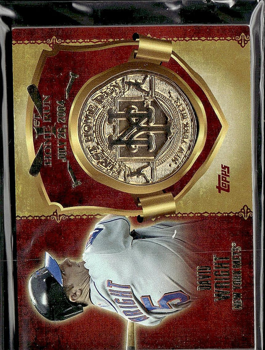 2015 Topps #FHRM-DW David Wright First Home Run Medallions