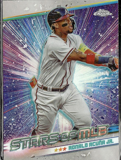2024 Topps #CSMLB-3 Ronald Acuña Jr. Stars of MLB Chrome