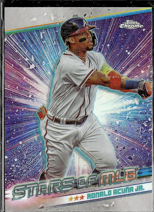 2024 Topps #CSMLB-3 Ronald Acuña Jr. Stars of MLB Chrome