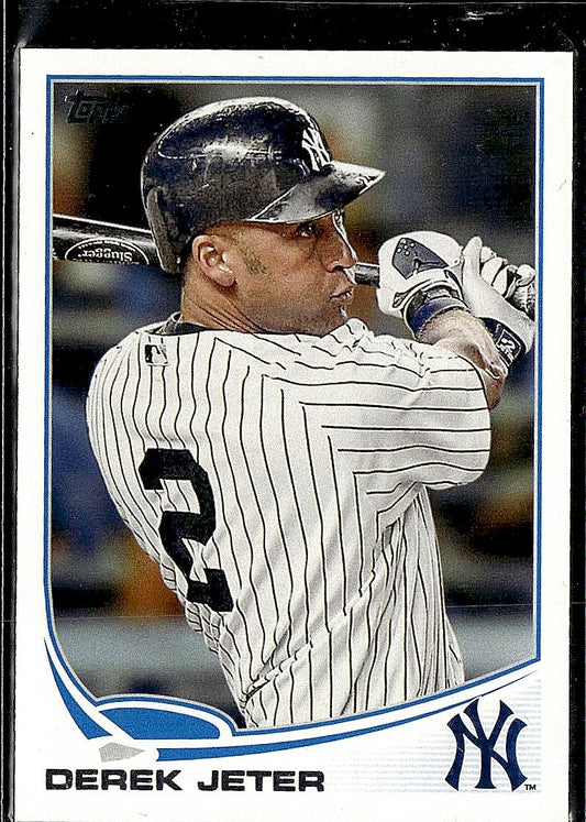 2013 Topps New York Yankees #NYY-1 Derek Jeter