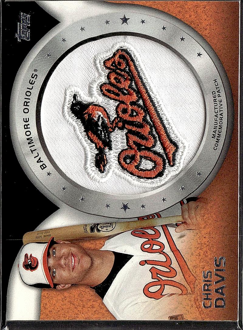 2014 Topps #CP-1 Chris Davis Commemorative Patches