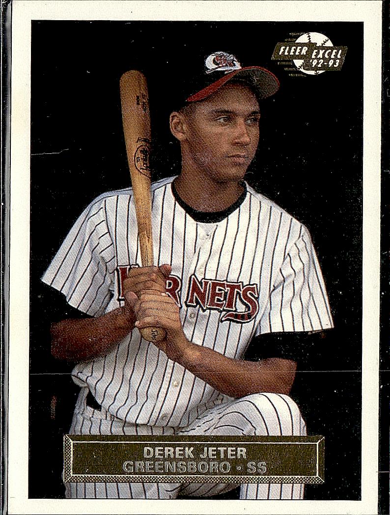 1992-93 Fleer Excel #210 Derek Jeter