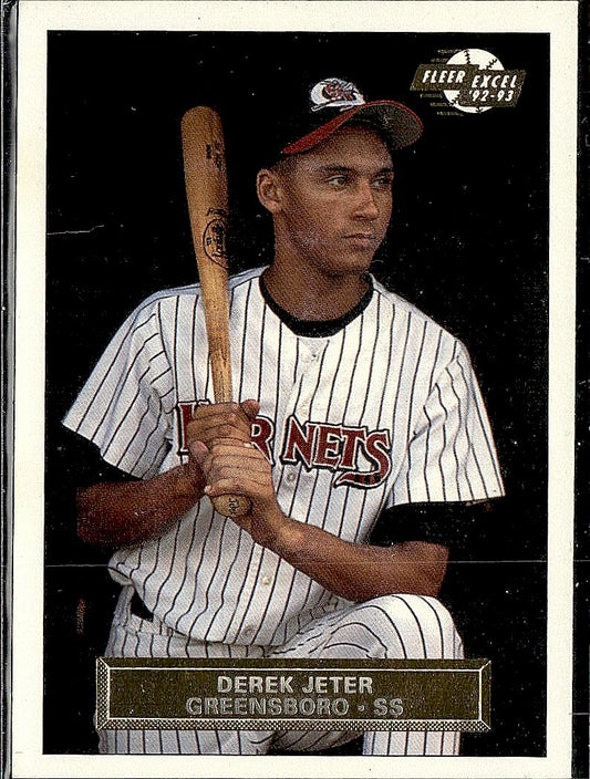 1992-93 Fleer Excel #210 Derek Jeter