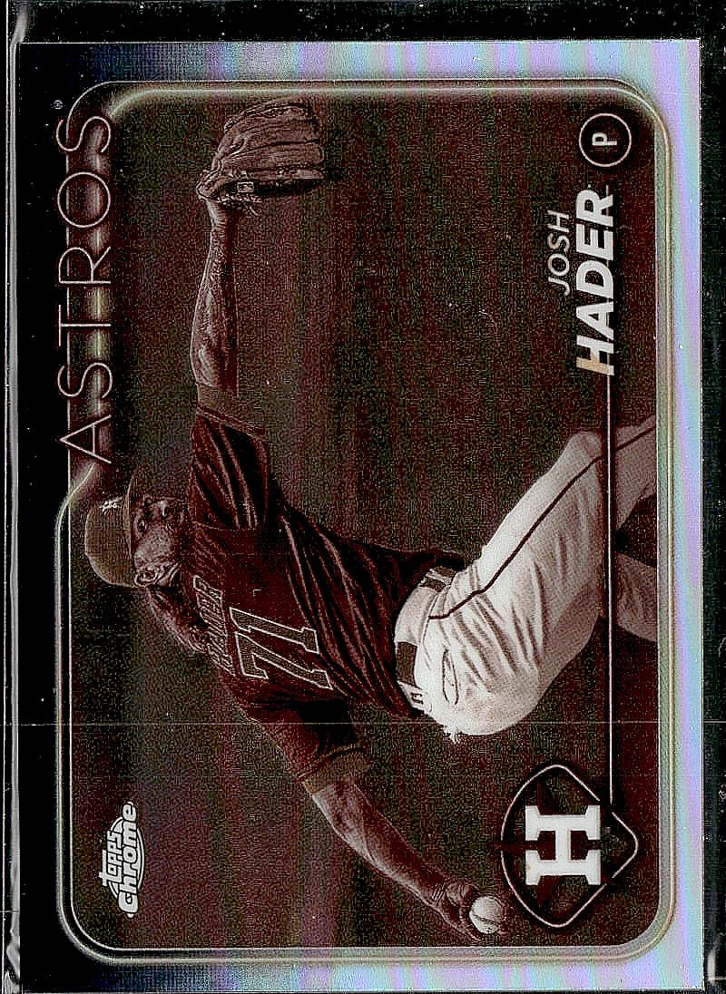 2024 Topps Chrome #162 Josh Hader Sepia Refractors