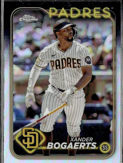 2024 Topps #662 Xander Bogaerts Rainbow Foil