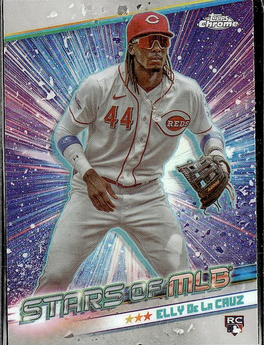 2024 Topps #CSMLB-23 Elly De La Cruz Stars of MLB Chrome