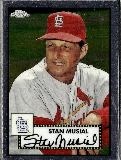2021 Topps Chrome Platinum Anniversary #601 Stan Musial