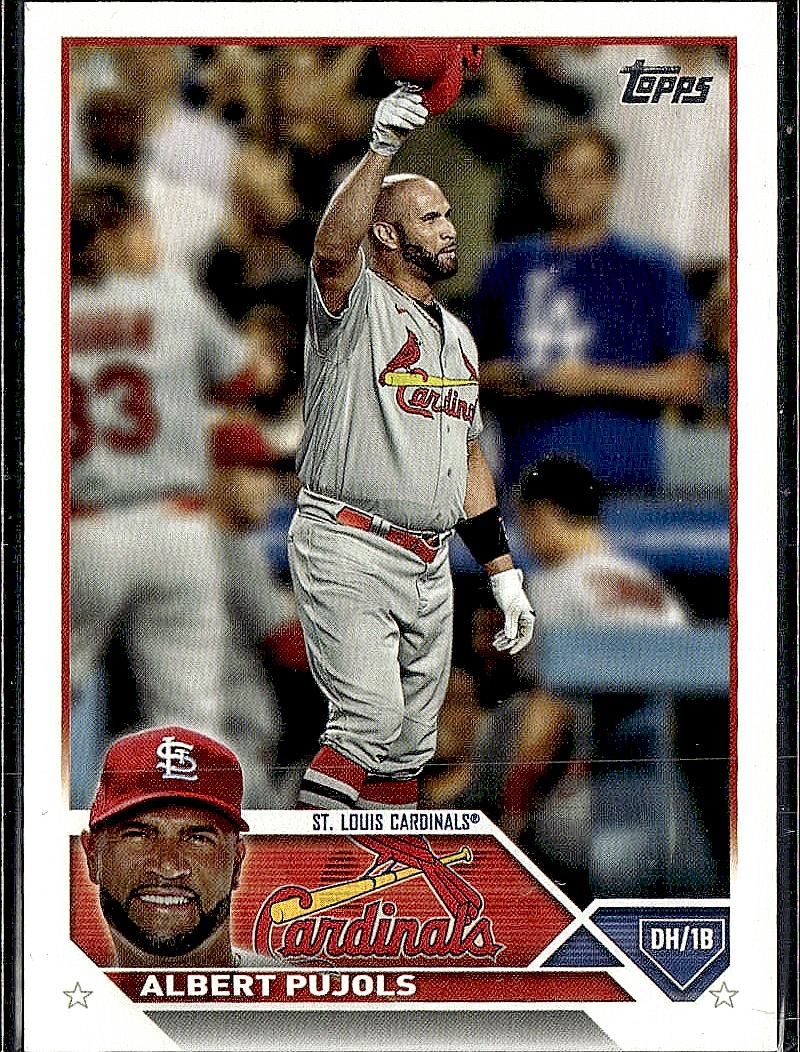 2023 Topps St. Louis Cardinals #STL-1 Albert Pujols