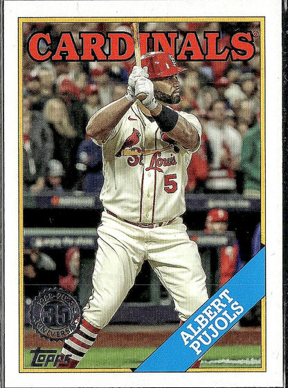 2023 Topps #2T88-16 Albert Pujols 1988 Topps Throwback