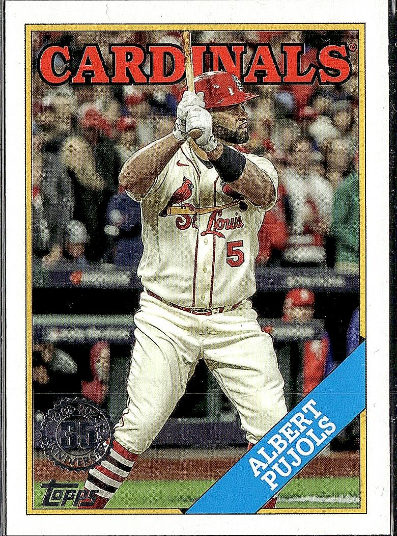 2023 Topps #2T88-16 Albert Pujols 1988 Topps Throwback