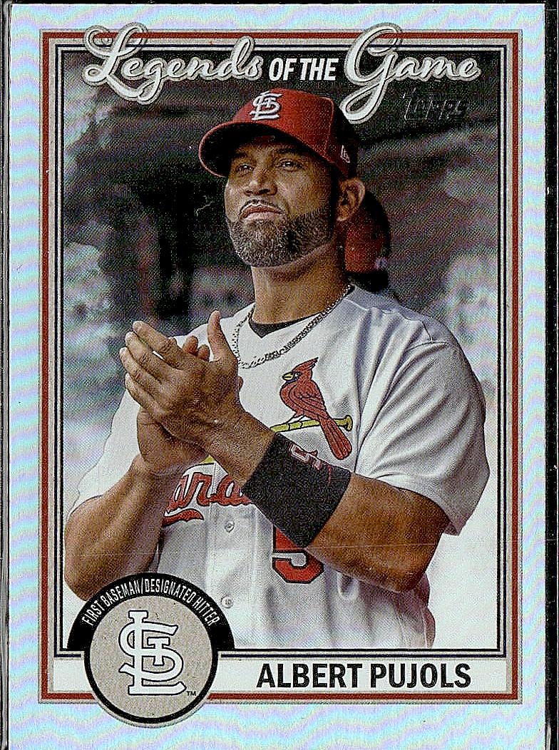 2023 Topps #LG-30 Albert Pujols Legends of the Game