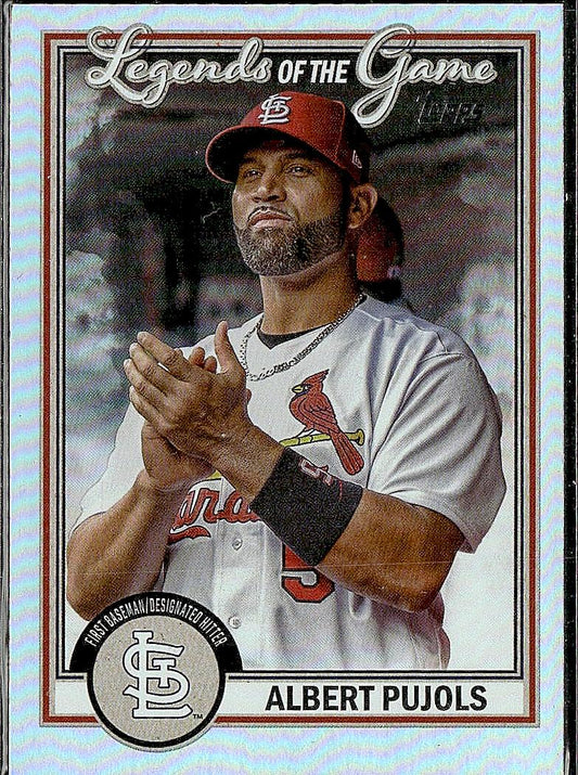 2023 Topps #LG-30 Albert Pujols Legends of the Game