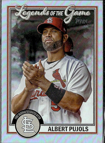 2023 Topps #LG-30 Albert Pujols Legends of the Game
