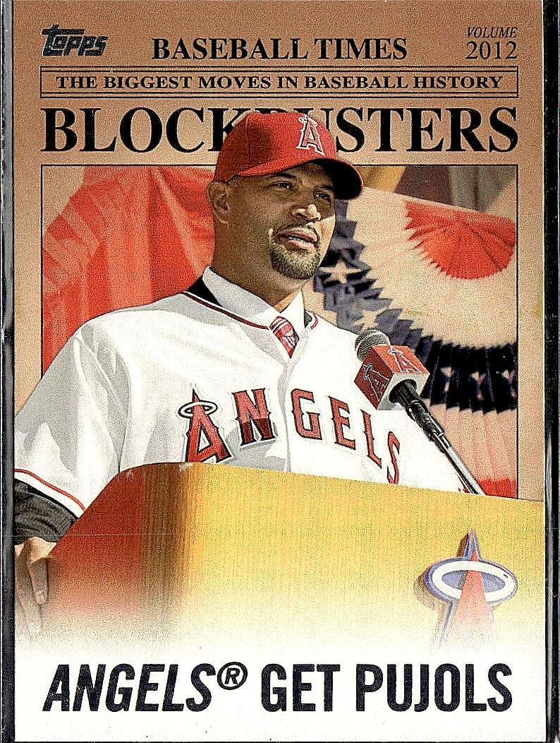 2012 Topps Update #BB-1 Albert Pujols Blockbusters