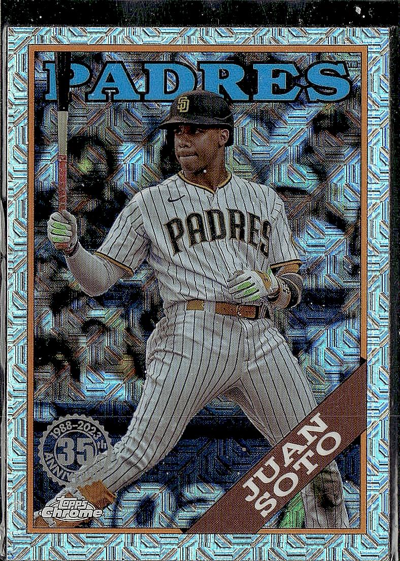 2023 Topps Update Juan Soto 1988 Topps Baseball Chrome