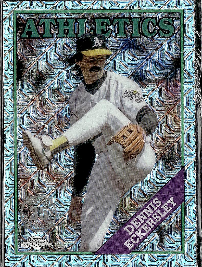 2023 Topps Update #T88CU-46 Dennis Eckersley 1988 Topps Baseball Chrome