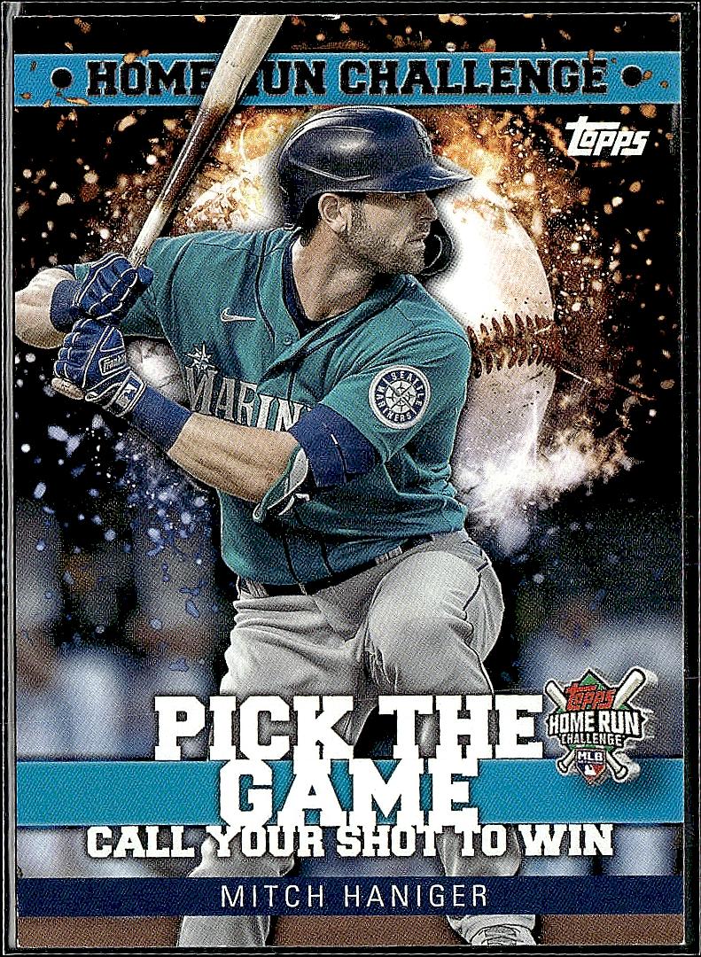 2022 Topps #HRC-30 Mitch Haniger Home Run Challenge Code Cards (Series One)