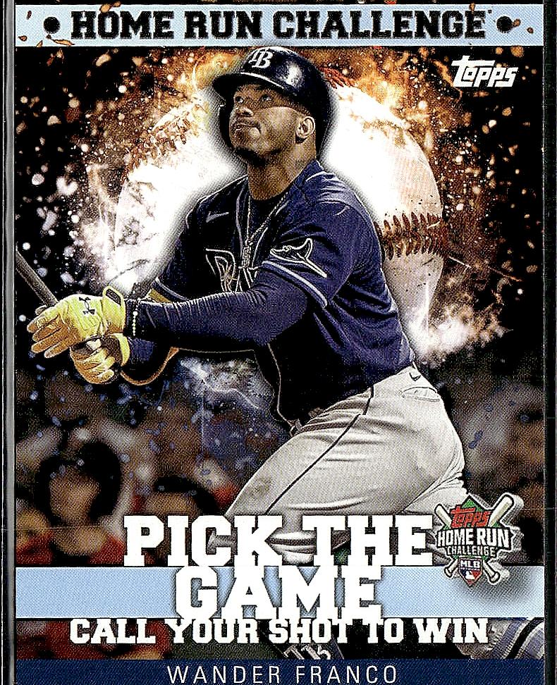 2022 Topps #HRC-27 Wander Franco Home Run Challenge Code Cards (Series Two)