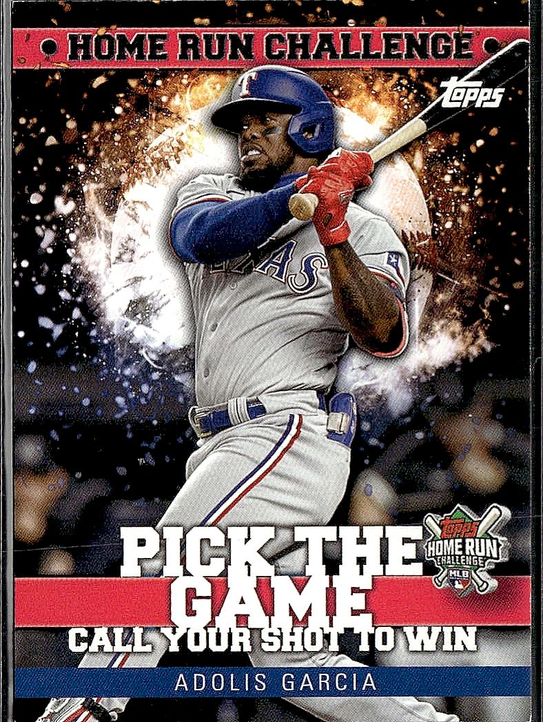 2022 Topps #HRC-26 Adolis Garcia Home Run Challenge Code Cards (Series Two)