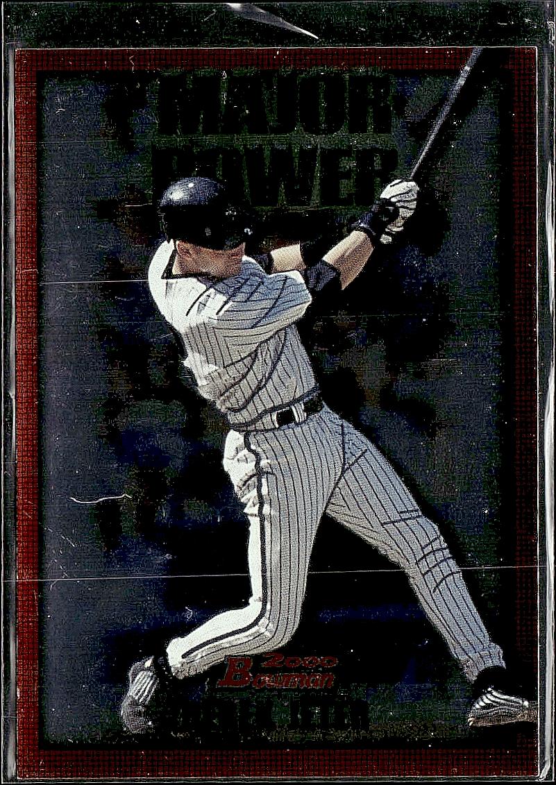 2000 Bowman #MP9 Derek Jeter Major Power