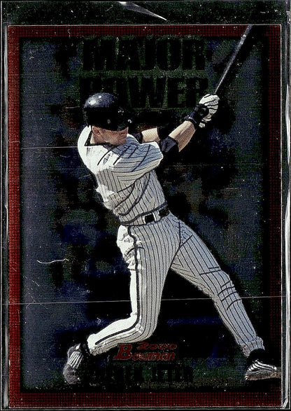2000 Bowman #MP9 Derek Jeter Major Power