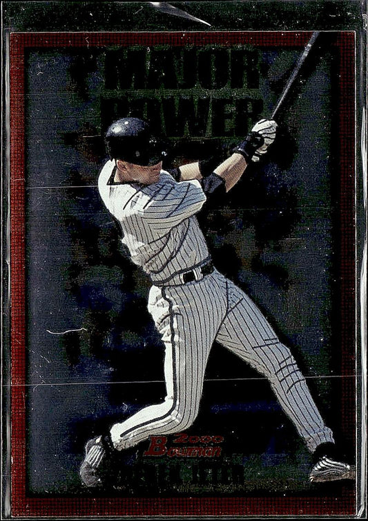 2000 Bowman #MP9 Derek Jeter Major Power