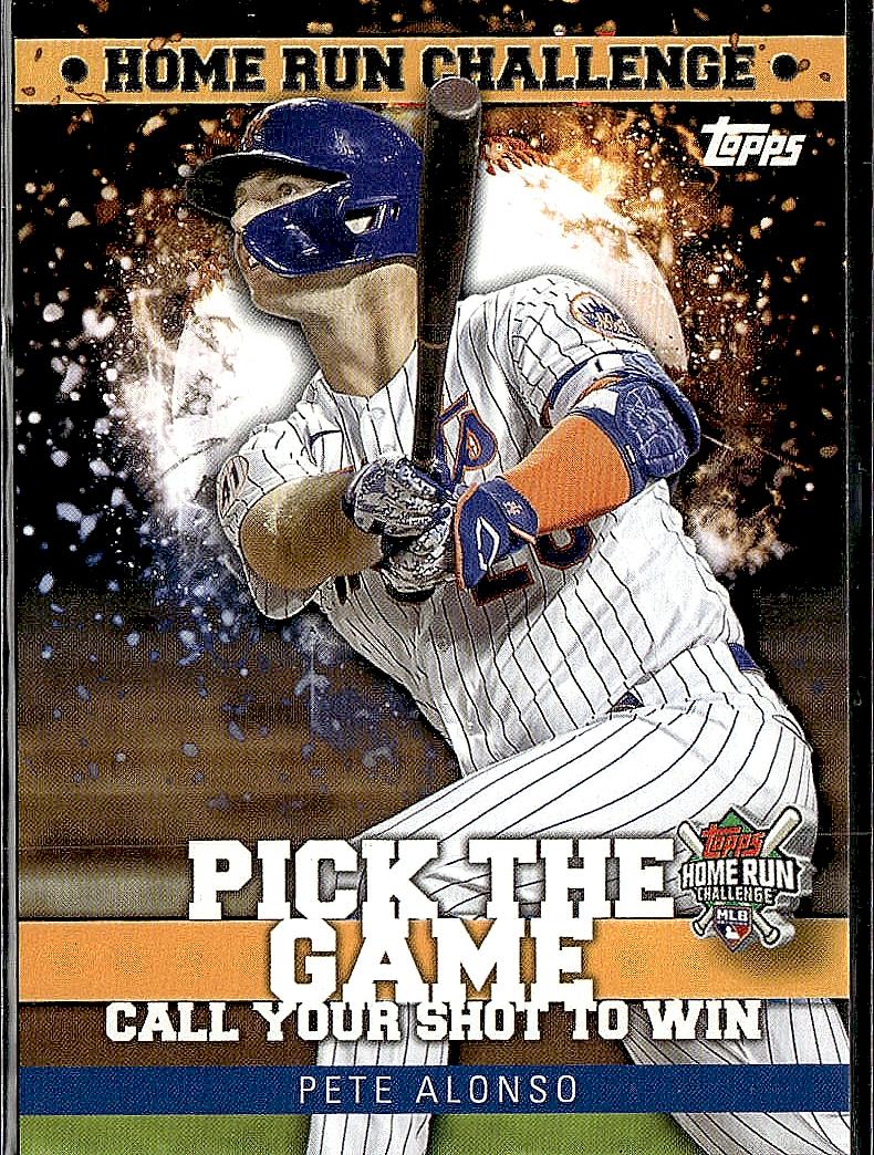 2022 Topps #HRC-10 Pete Alonso Home Run Challenge Code Cards (Series Two)