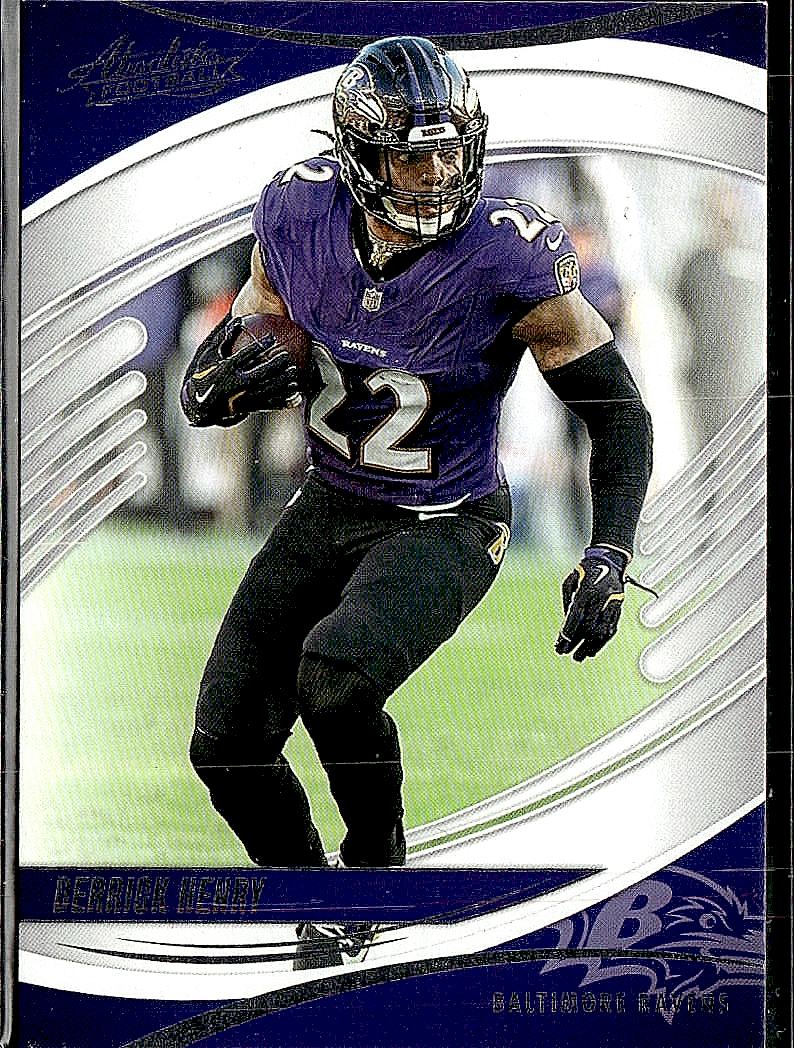 2025 Panini Absolute #86 Derrick Henry Yellow