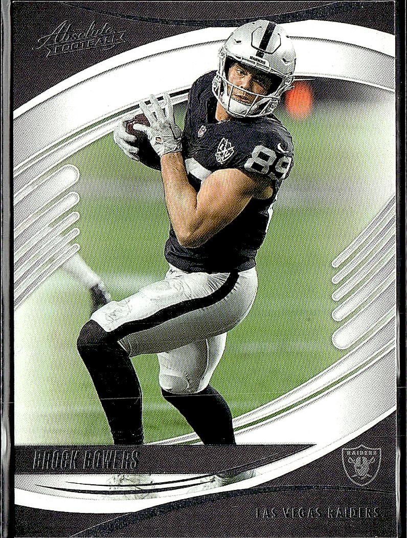 2025 Panini Absolute #17 Brock Bowers Retail