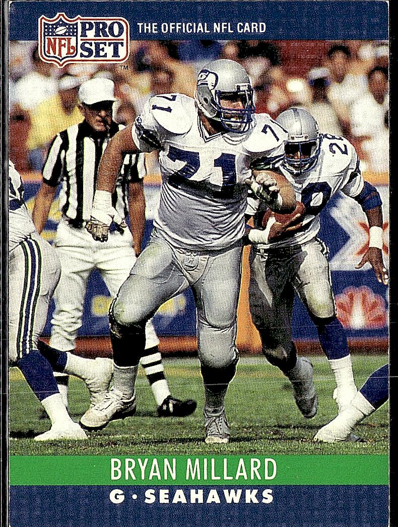 1990 Pro Set FACT Cincinnati #303 Bryan Millard