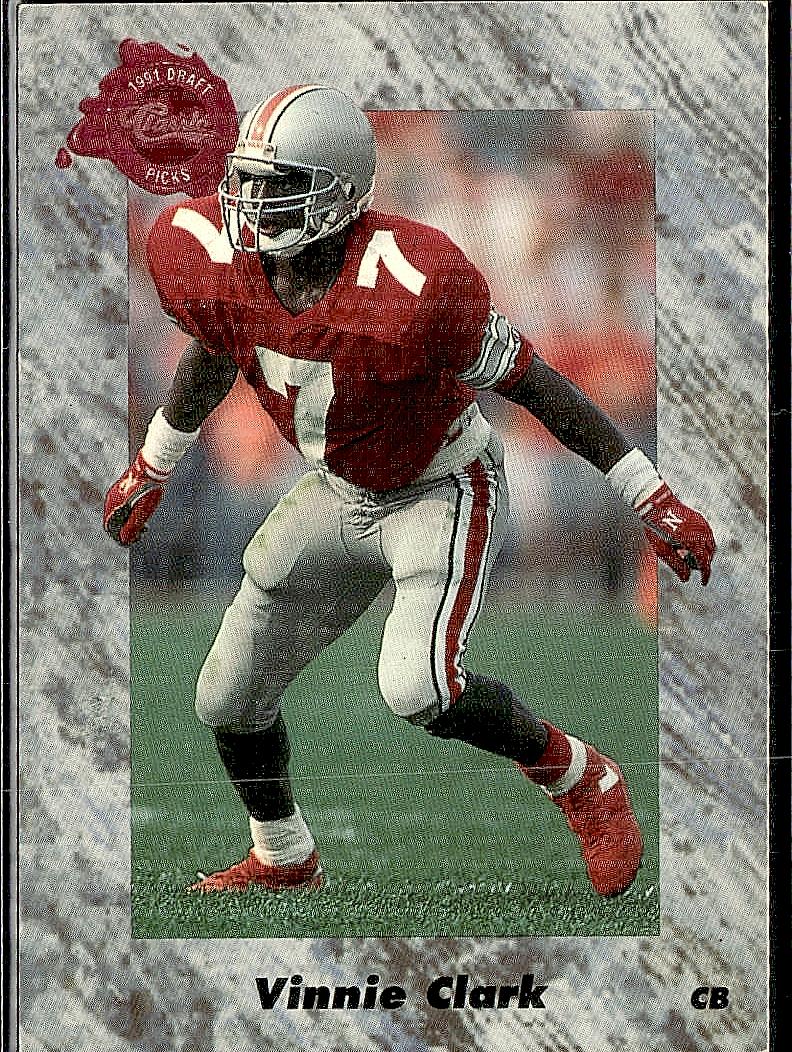 1991 Classic Four Sport #117 Vinnie Clark French