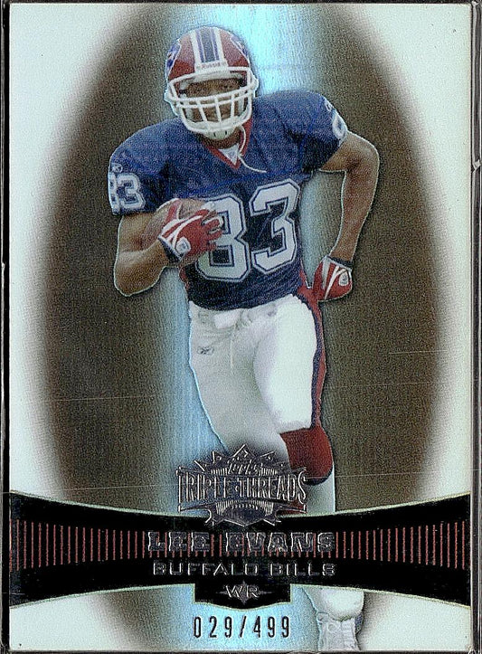2006 Topps Triple Threads #67 Lee Evans Sepia #/499