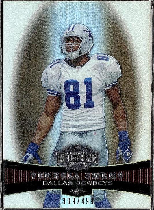 2006 Topps Triple Threads #5 Terrell Owens Sepia #/499