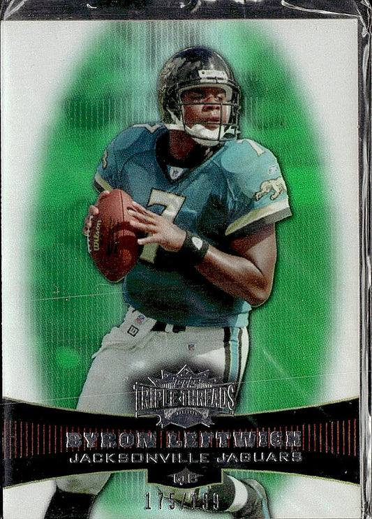 2006 Topps Triple Threads #47 Byron Leftwich Emerald #/199