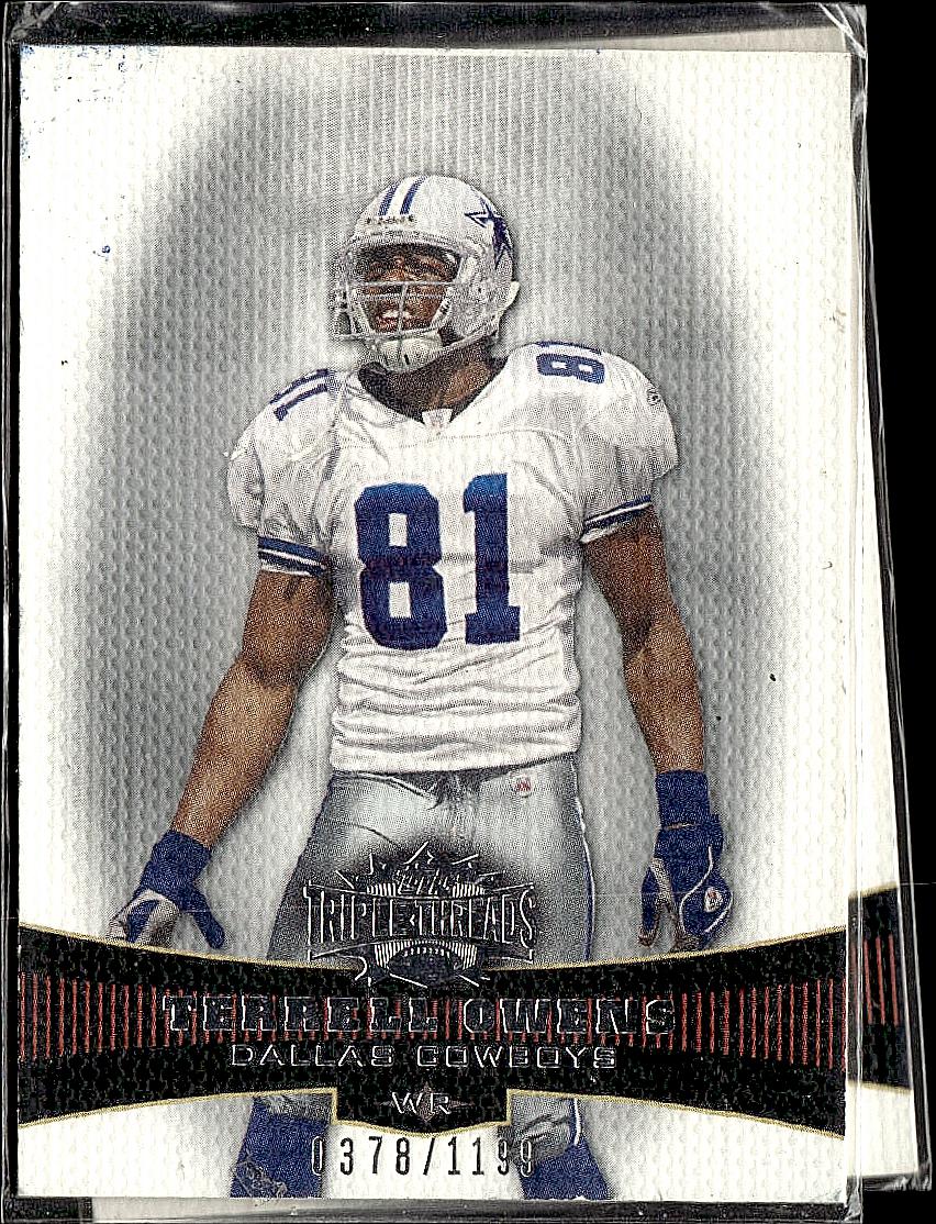 2006 Topps Triple Threads #5 Terrell Owens #/1199