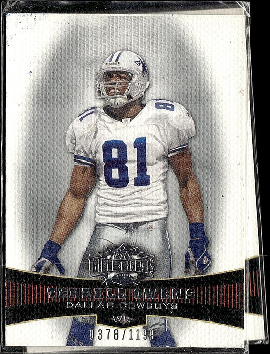 2006 Topps Triple Threads #5 Terrell Owens #/1199