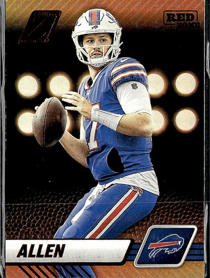 2023 Panini Zenith #11 Josh Allen Red Zone