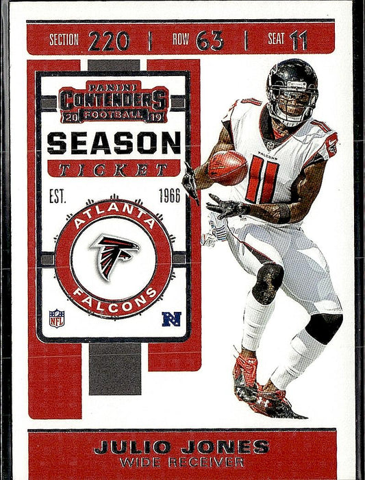 2019 Panini Contenders #85 Julio Jones