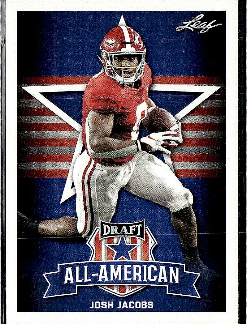 2019 Leaf Draft #74 Josh Jacobs