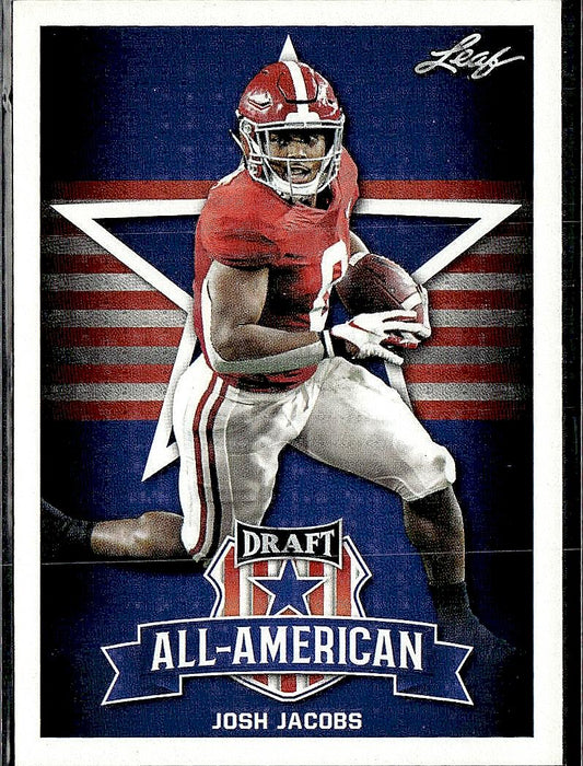 2019 Leaf Draft #74 Josh Jacobs