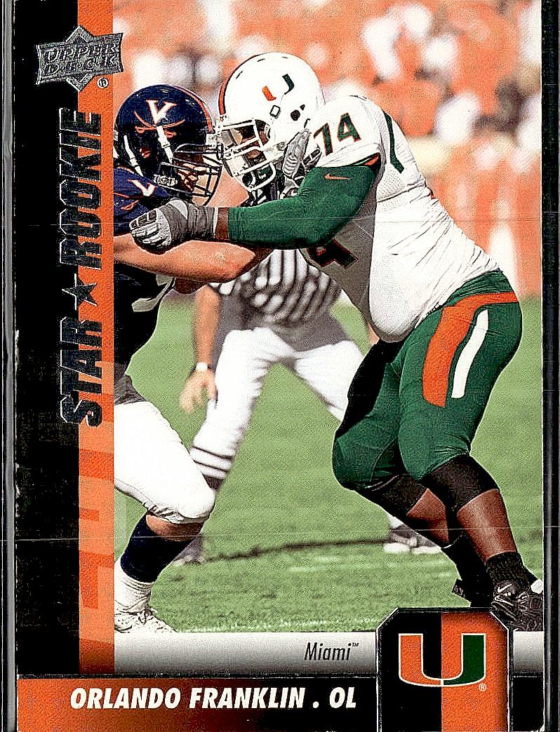 2011 Upper Deck #175 Orlando Franklin