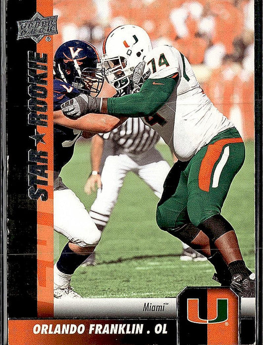 2011 Upper Deck #175 Orlando Franklin