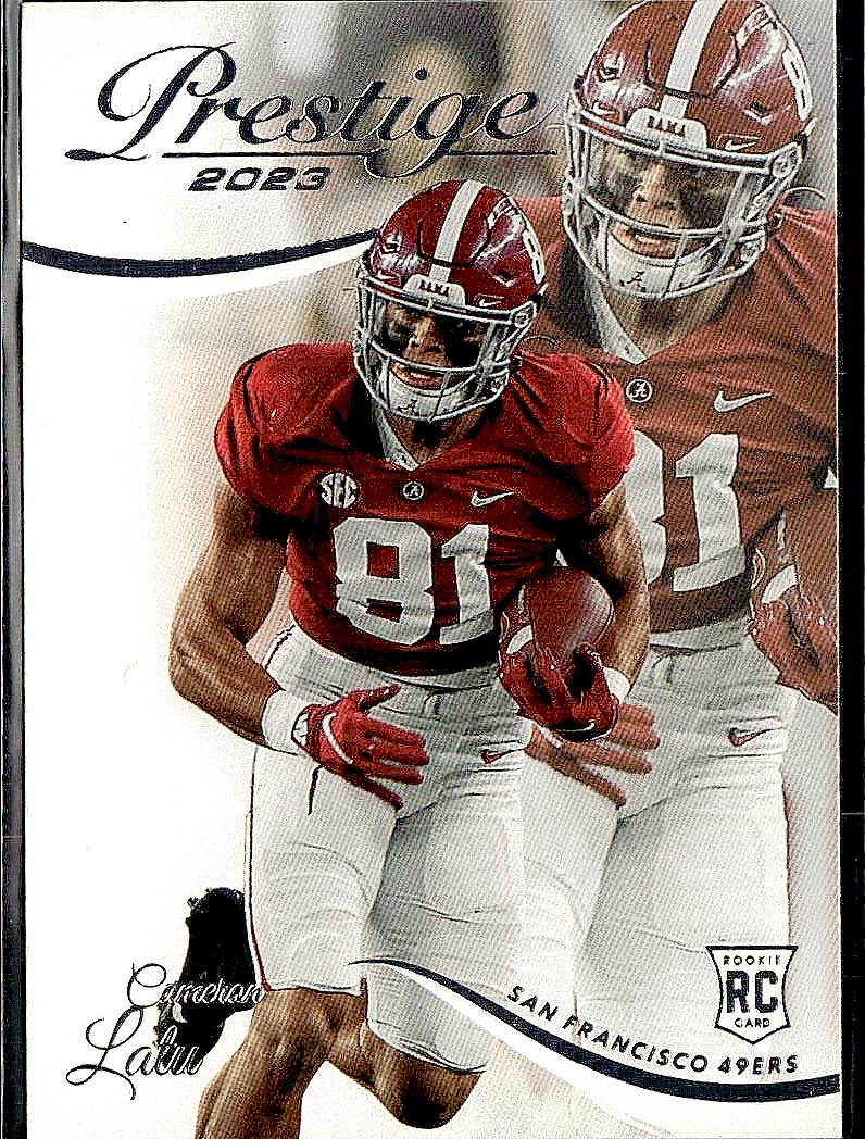 2023 Panini Prestige #317 Cameron Latu